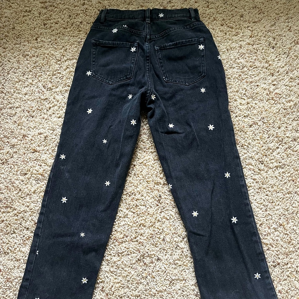pacsun mom jeans, “high rise straight”